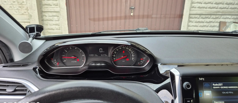 Peugeot 208 cena 31500 przebieg: 39500, rok produkcji 2015 z Miłakowo małe 37